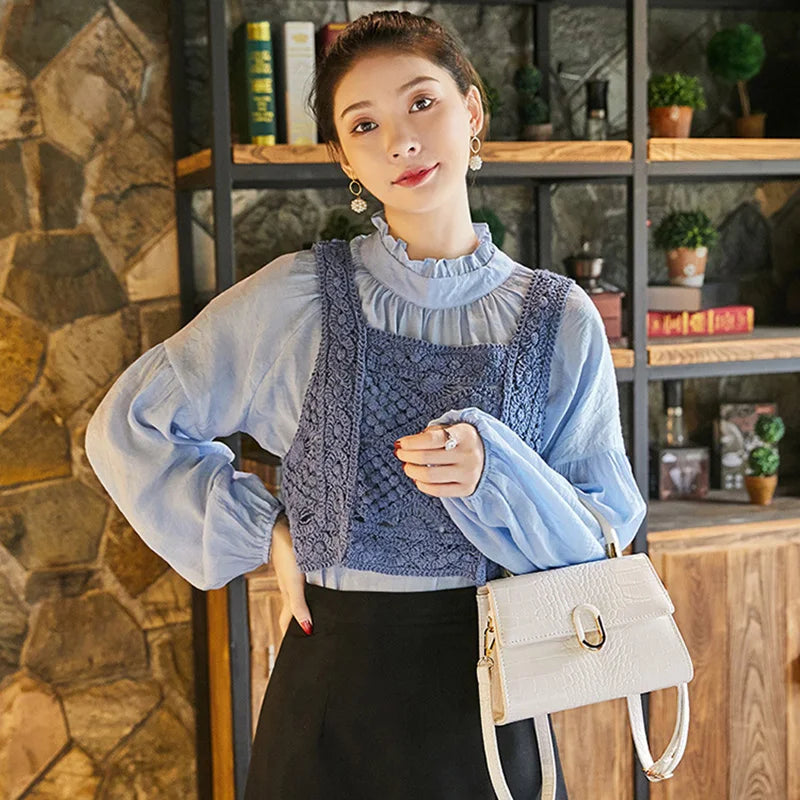 2023 Alligator Women Shoulder Bags Excellent PU Leather Small Handbag Purse With Circle Deco Fashion Tote Bag Lady Crossbody Bag