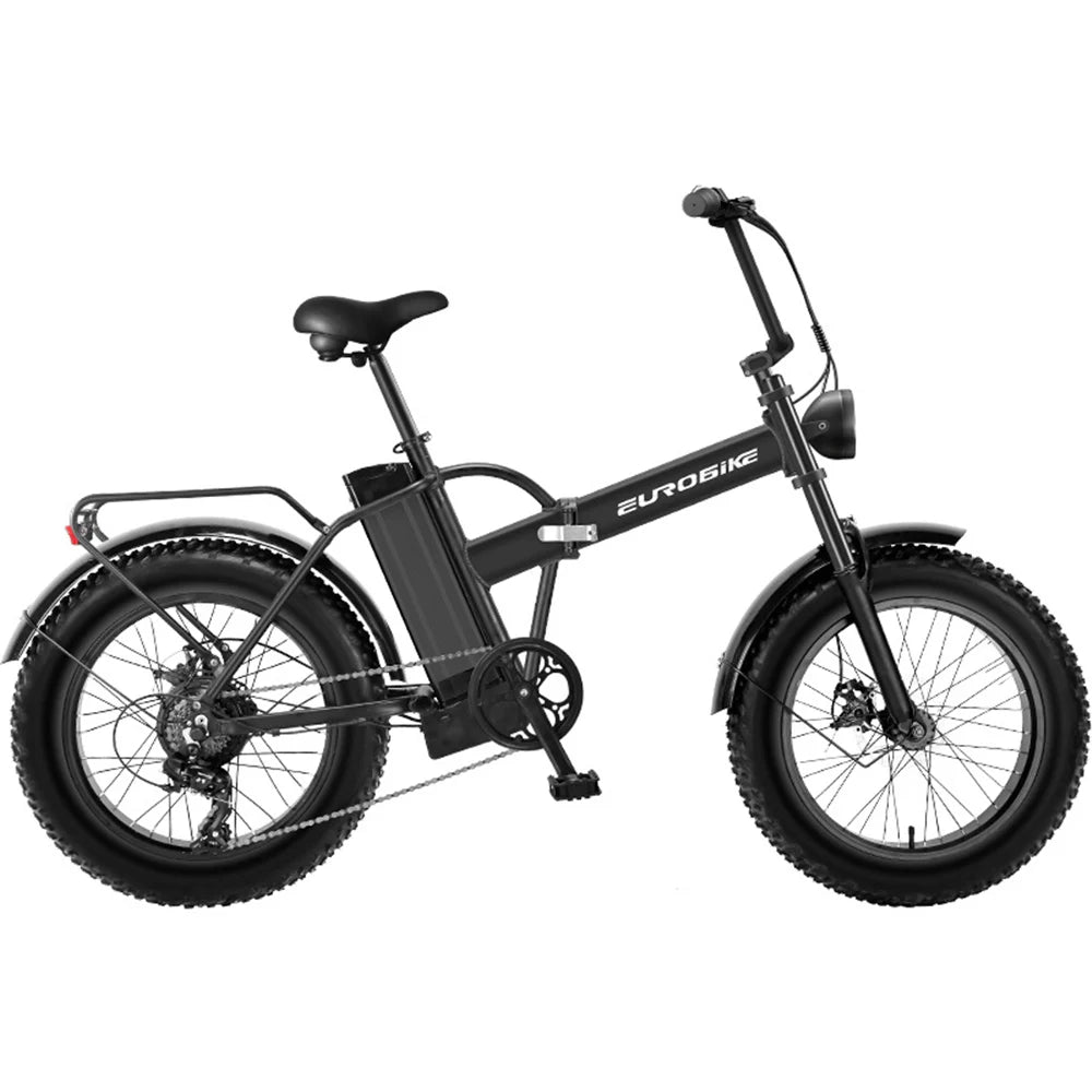 2023 new product—20-inch 48V adult electric bicycle 4.0 fat tire folding lithium battery snowmobile double disc brake waterproof