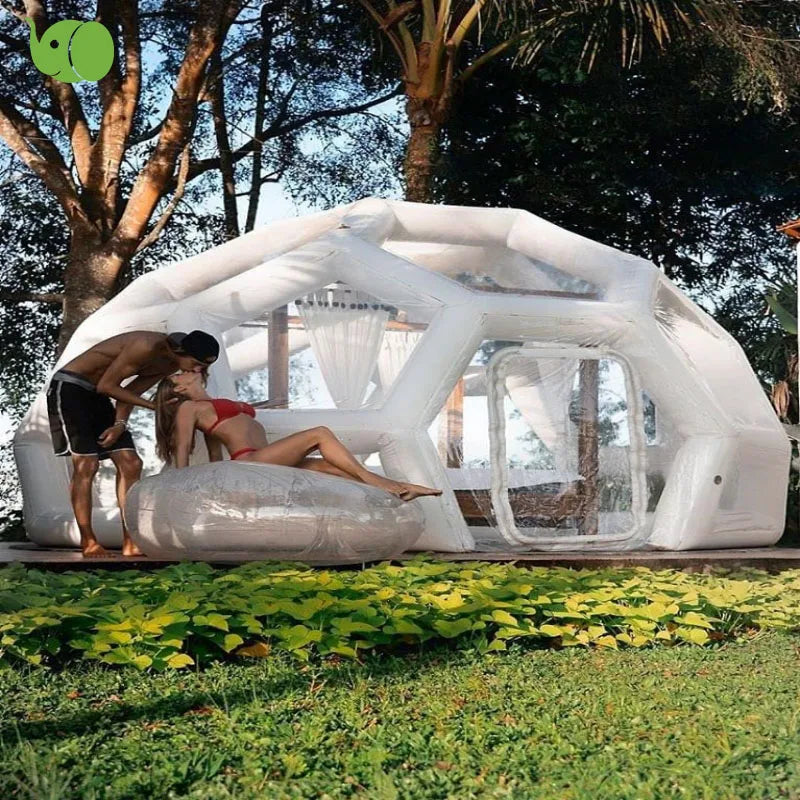 Outdoor Air House Starry Sky Resort Scenic Spot Mobile Room Portable for Camping Party Hotel PVC Inflatable Bubble Tent House