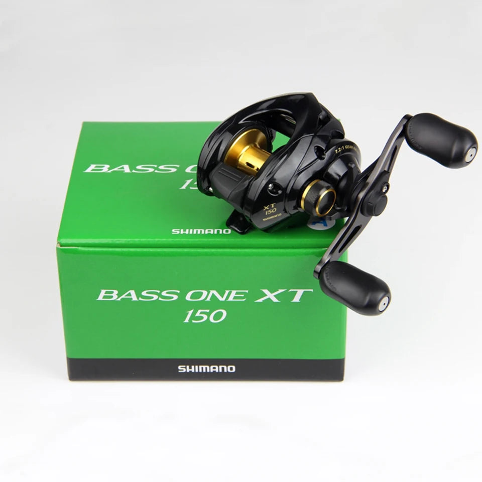 SHIMANO NEW BASS ONE XT 210g Baitcasting Reel 5.0kg Power 7.2:1 4+1BB SVS brake technology S A-RB/A-RB Bearing fishing reels