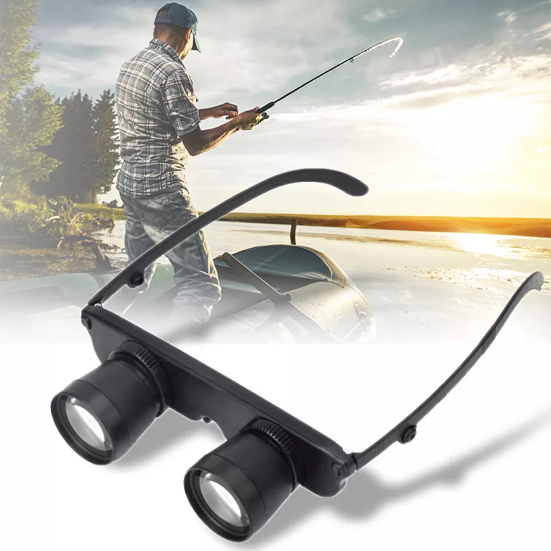 Head-mounted Fishing Telescope Optical Lens Glasses Fishing Binoculars Travel Hunting Camping Neckband Fishing Accessories