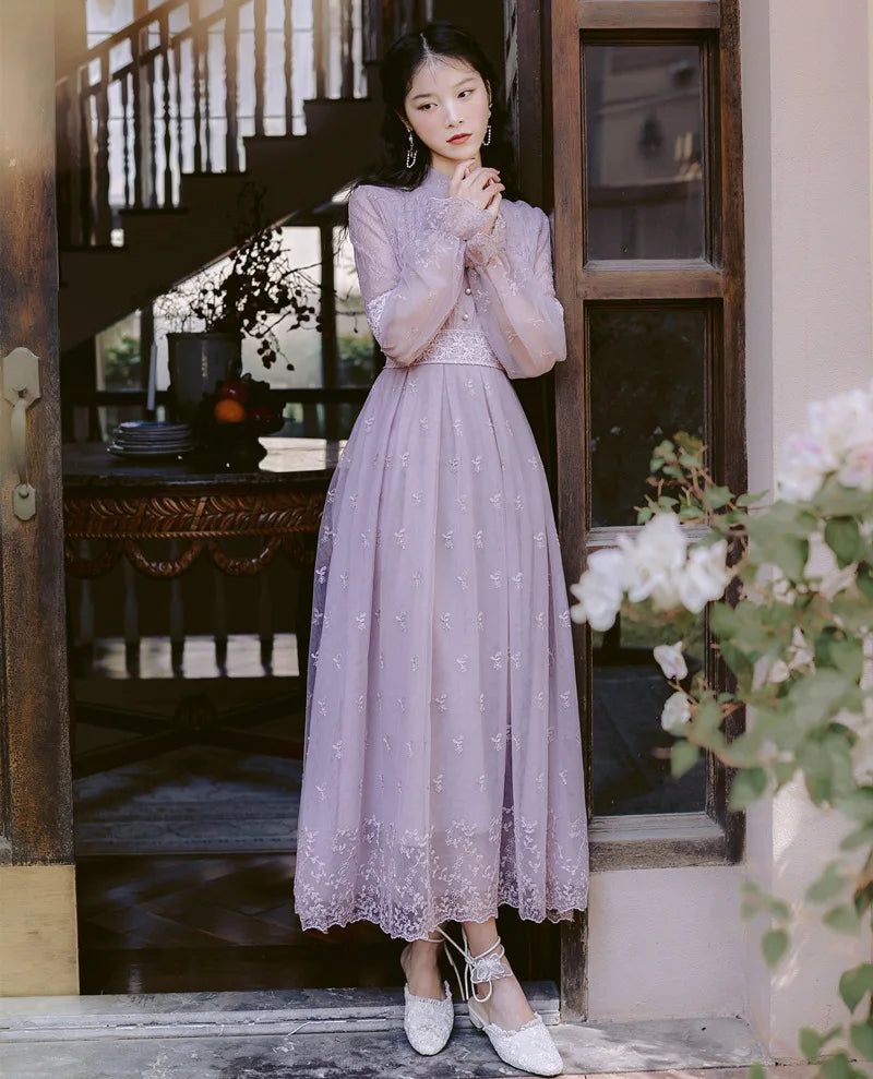 2020 new fashion women's clothing Vintage  dress women