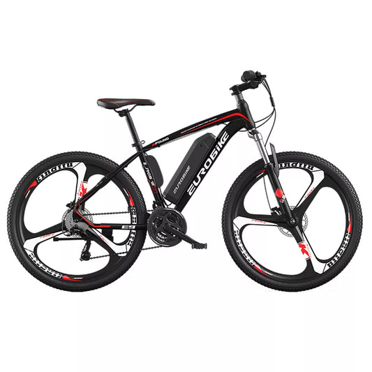 21 speed electric bicycle Aluminum alloy electric bike for adult 3 knifes 26 inch double disc brake e bike mountain ebike