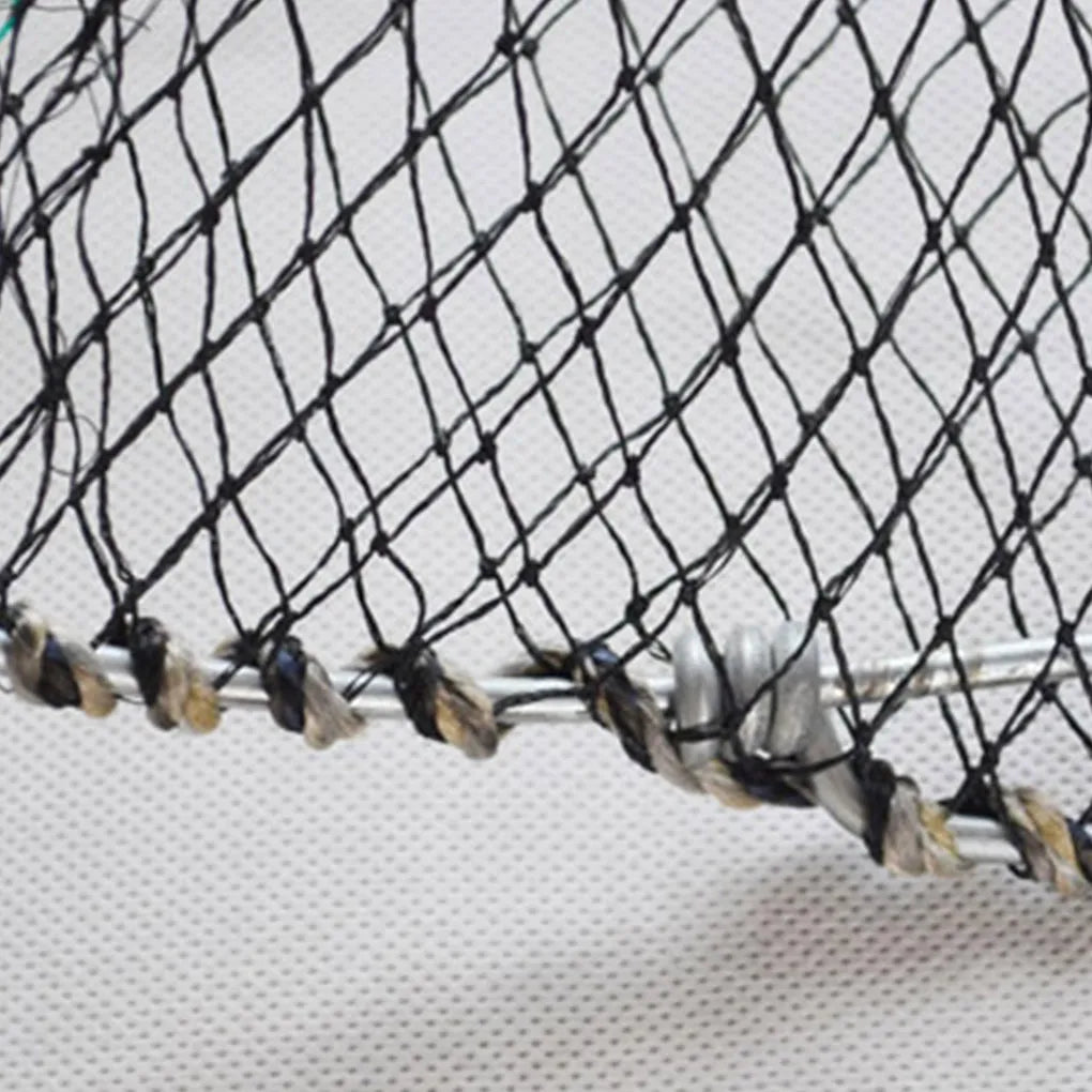 Foldable Mesh Crab Crayfish Lobster Catcher Pot Shrimp Prawn Hand Trap Fishing Net Accessories Fishing Network Fish Trap Cage