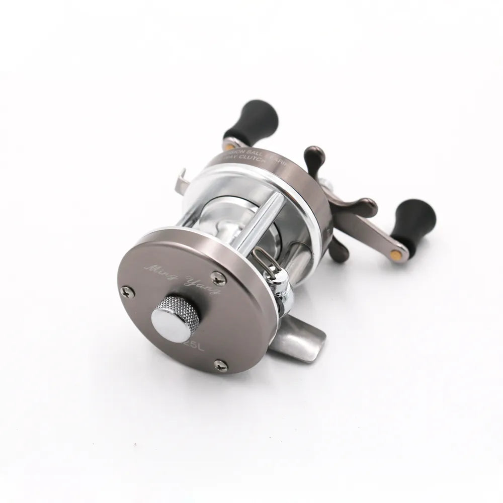 2023 New MingYang CL25 Baitcasting Fishing Reel 140g 3.8:1 Left/Right Hand Centrifugal Brake For Small Lures Fishing Tackle