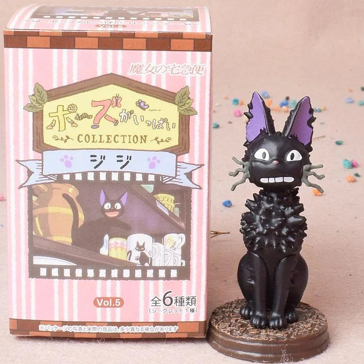 1pc Blind Box Toys Black Cat Guess Bag Blind Bag Animal Dolls Anime Figures Cute Desktop Model Decoration Sculpture