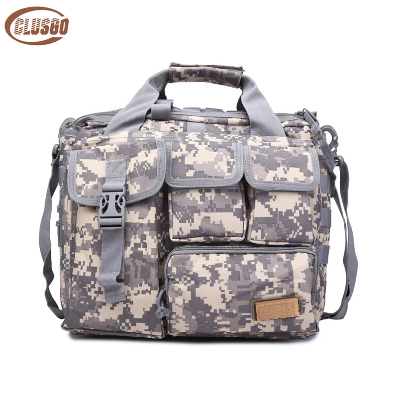 Men's Shoulder Bags Molle Outdoor Sport Rucksack 14" 15" Laptop Camera Mochila Military Tactical Computer Bag