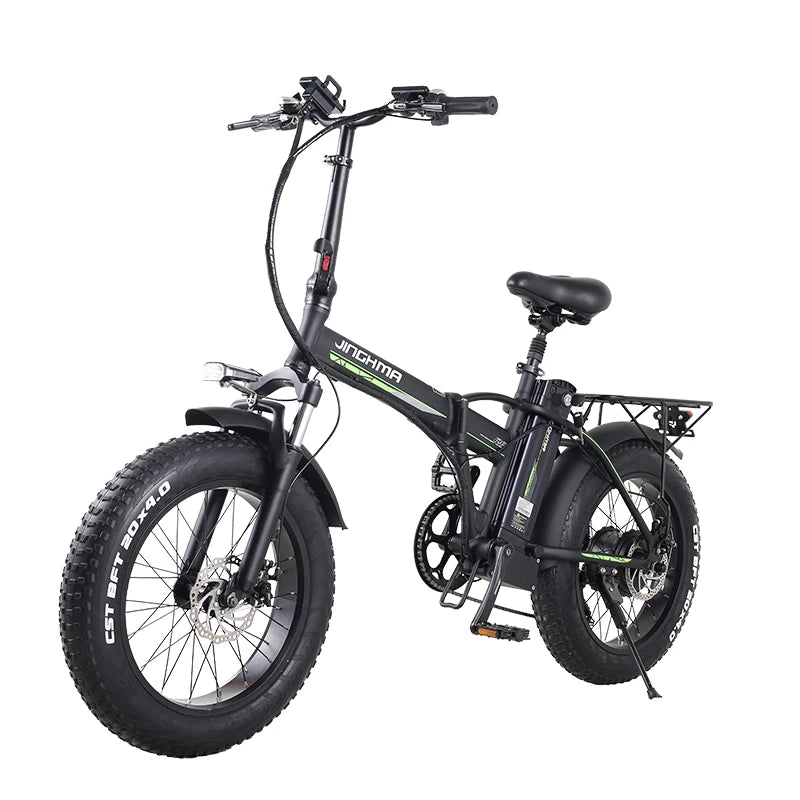 20 Inch Snow Beach Folding Cross-country Electric Bicycle City E-bike 4.0 Fat Tire Mountain Electric Bike