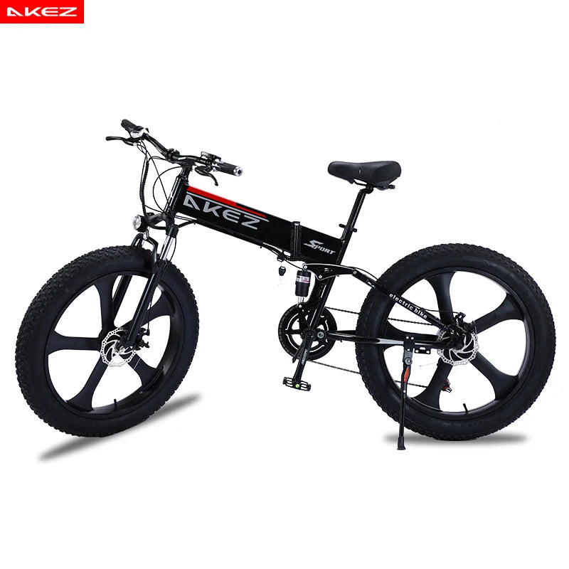 Electric Bike 1000W Motor Bikes Bicycles 48V ELECTR BIKE Mountain Bike Snow Bicycle 26×4.0 Fat Tire e bike Folded ebike Cycling