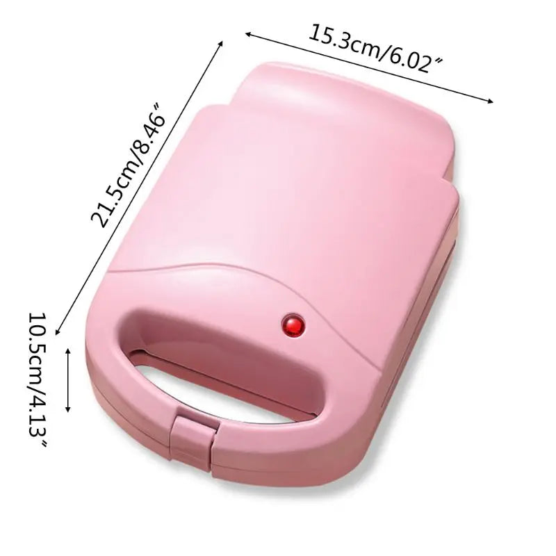 Portable Electric Dual Waffles Sandwich Maker Non Stick Multifunctional Toast Bread Breakfast Machine 220V