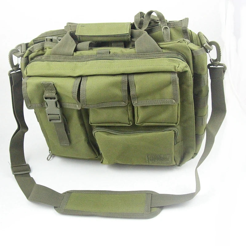 Men's Shoulder Bags Molle Outdoor Sport Rucksack 14" 15" Laptop Camera Mochila Military Tactical Computer Bag