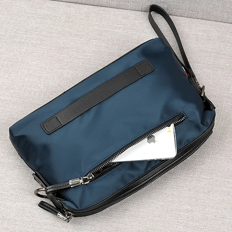 New Men's Shoulder Messenger Bag Leisure Outdoor Waterproof Lightweight Wear-resistant Student Travel Multifunctional Clutch