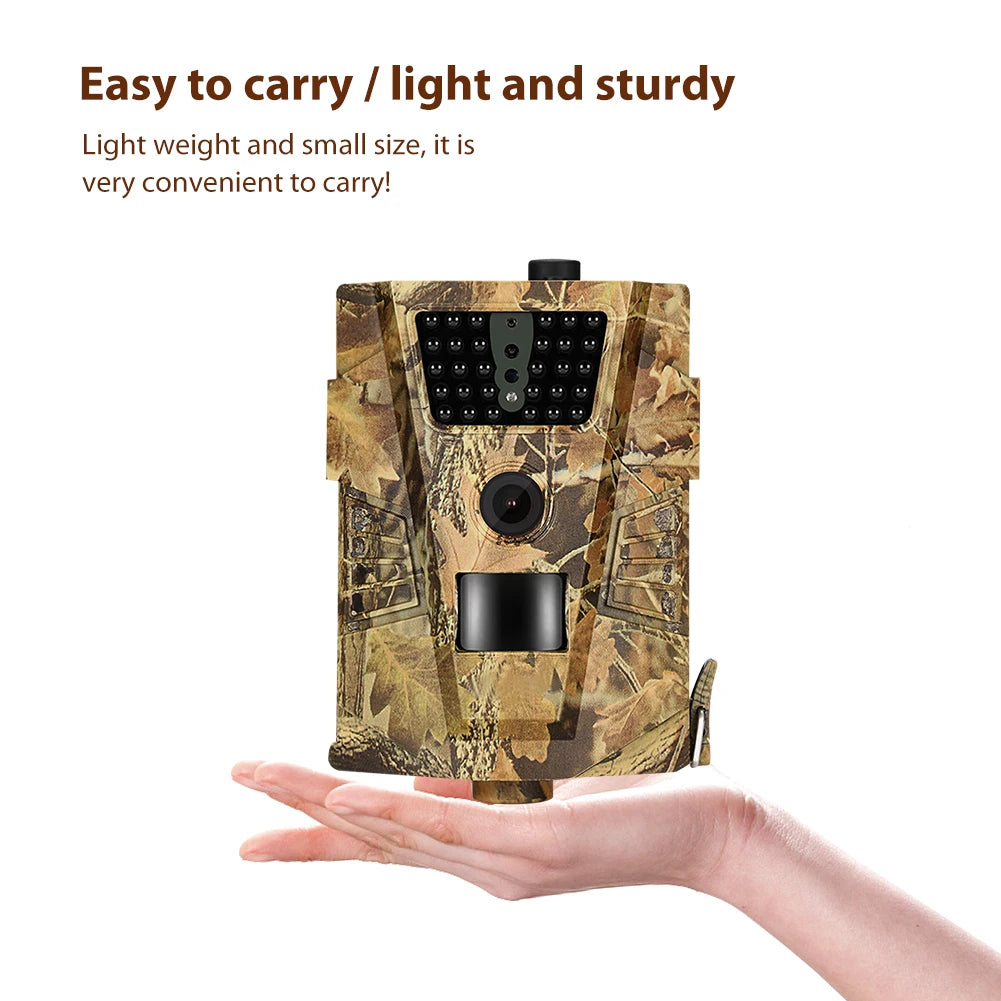 12MP 1080P Trail Hunting Camera  Wildcamera Wild Surveillance  Night Vision  Wildlife Scouting Cameras Photo Traps Track HT001B