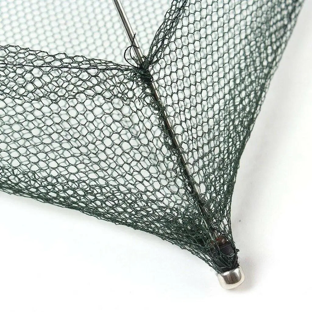 Portable Folded Fishing Net Baits Mesh Trap Durable for Shrimp Minnow Crayfish