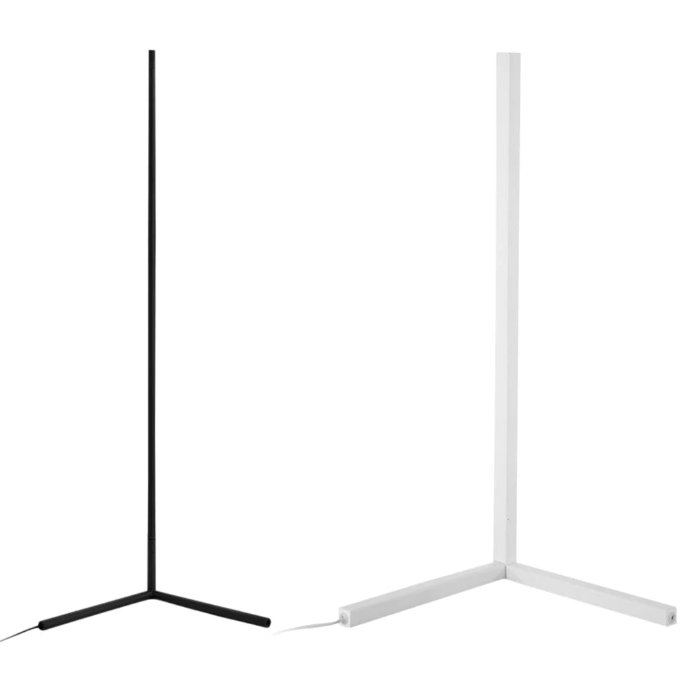 Nordic LED Floor Lamp Modern Simple LED Rod Floor Lamps for Living Room Bedroom Atmosphere Standing Indoor Light Fixtures