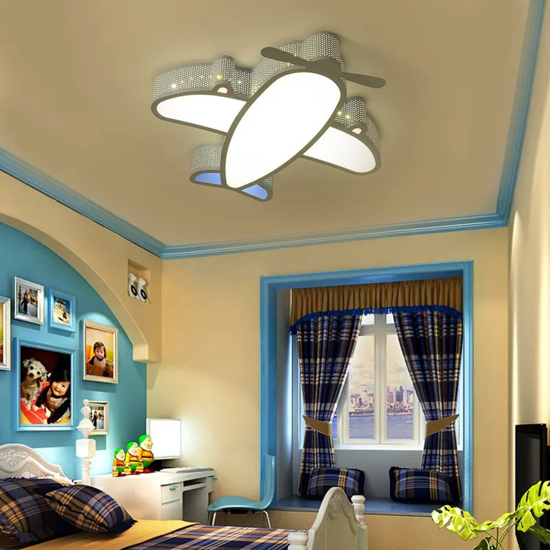 Boy Child Room Acrylic Led Children Ceiling Lamp Children's Room Lamp Kids Bedroom Light Ceiling Light In Kids Room Lighting