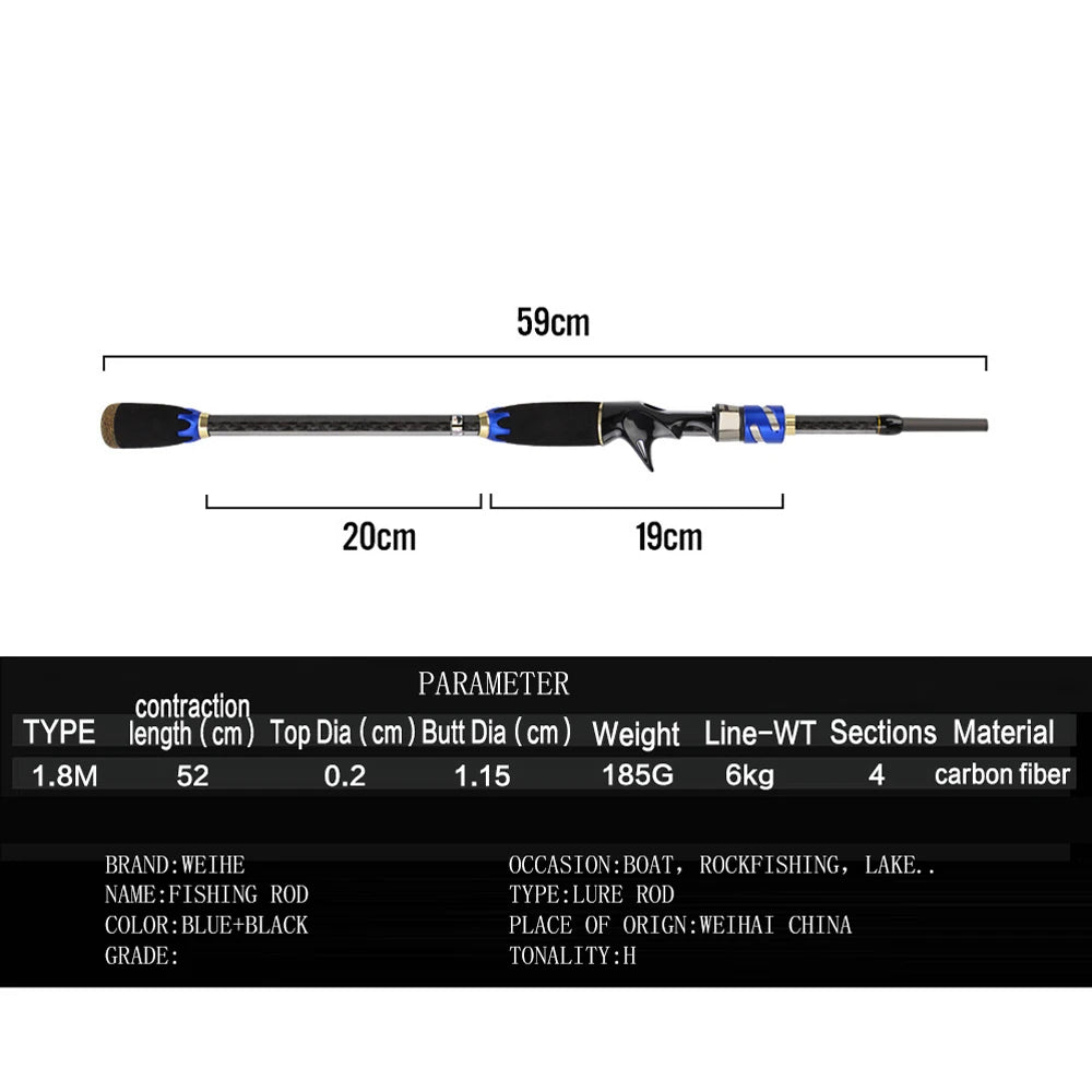 Telescopic Fishing Rod and Reel Combo Set Spinning Casting Sea Fishing Pole with All Metal Bait Wheel Double Brake Saltwater