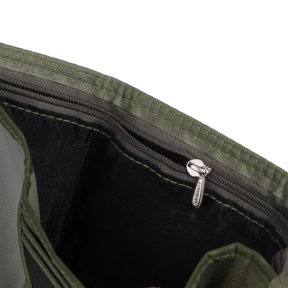 Nylon Trifold Casual Wallet for Male Men Women Young Novelty Money Bag Purse Zipped Coin ID Card Holder Pocket Kids