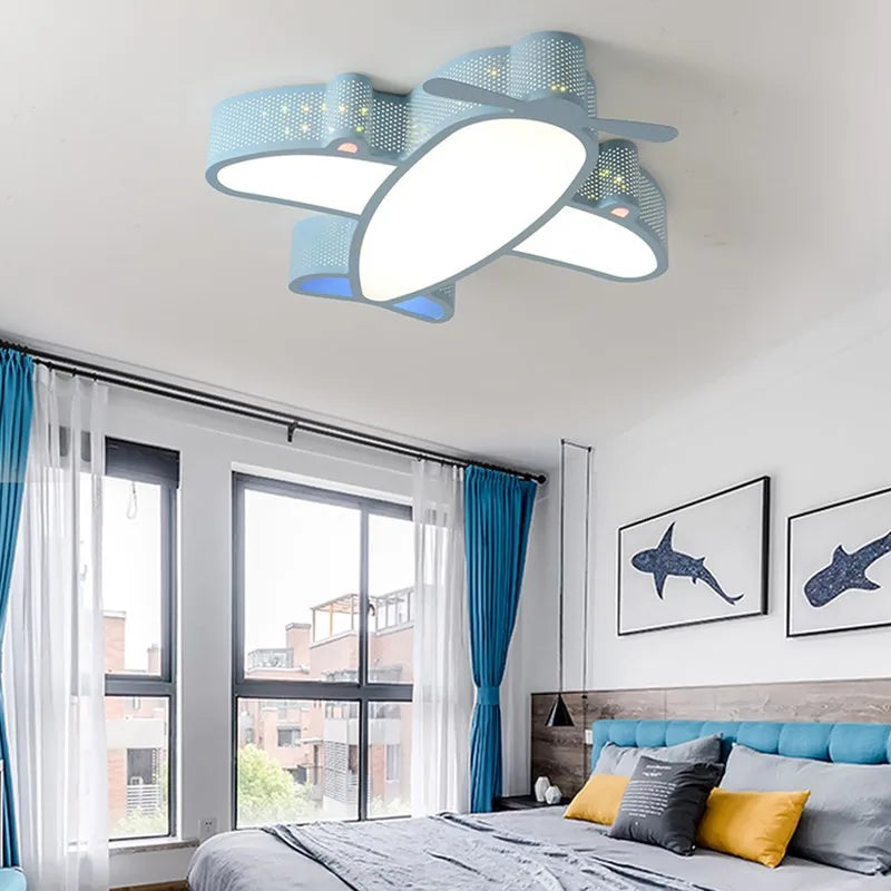 Boy Child Room Acrylic Led Children Ceiling Lamp Children's Room Lamp Kids Bedroom Light Ceiling Light In Kids Room Lighting