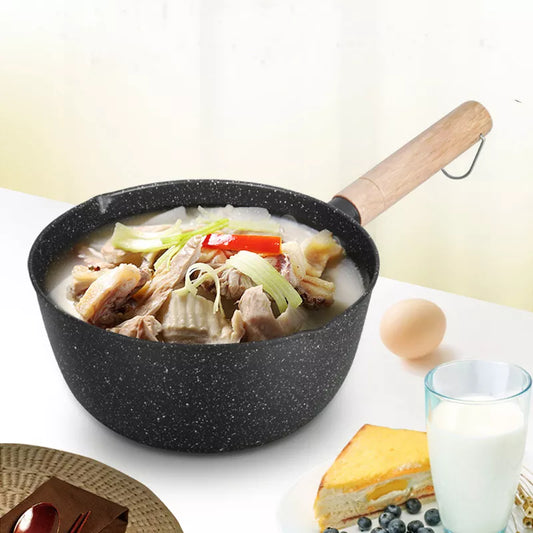 Cooking Pots and Pans Set Porridge Soup Ramen Milk Pot Non Stick  Pot Korean Breakfast Cookware Set Japanese Kitchen Utensils