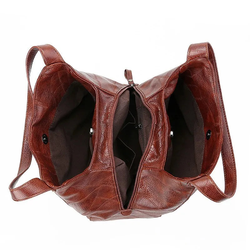 Yogodlns Vintage Women Hand Bag Designers Luxury Handbags Women Shoulder Bags Female Top-handle Bags Fashion Brand Handbags