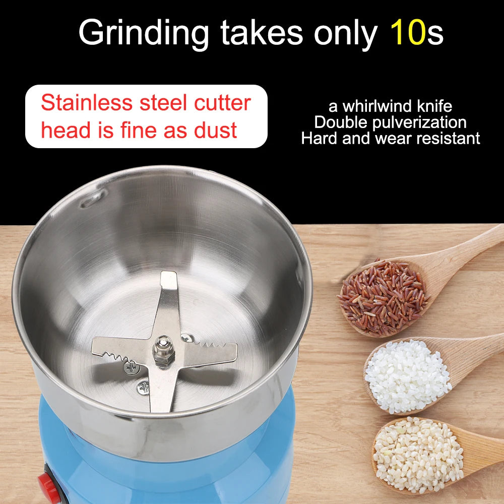 Extreme Speed Electric Food Chopper Processor Mini Mixer Grinding Machine Pepper Salt Garlic Seasoning Grinder