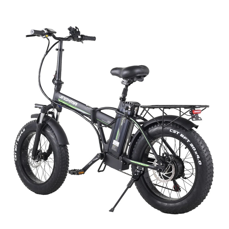 20 Inch Snow Beach Folding Cross-country Electric Bicycle City E-bike 4.0 Fat Tire Mountain Electric Bike