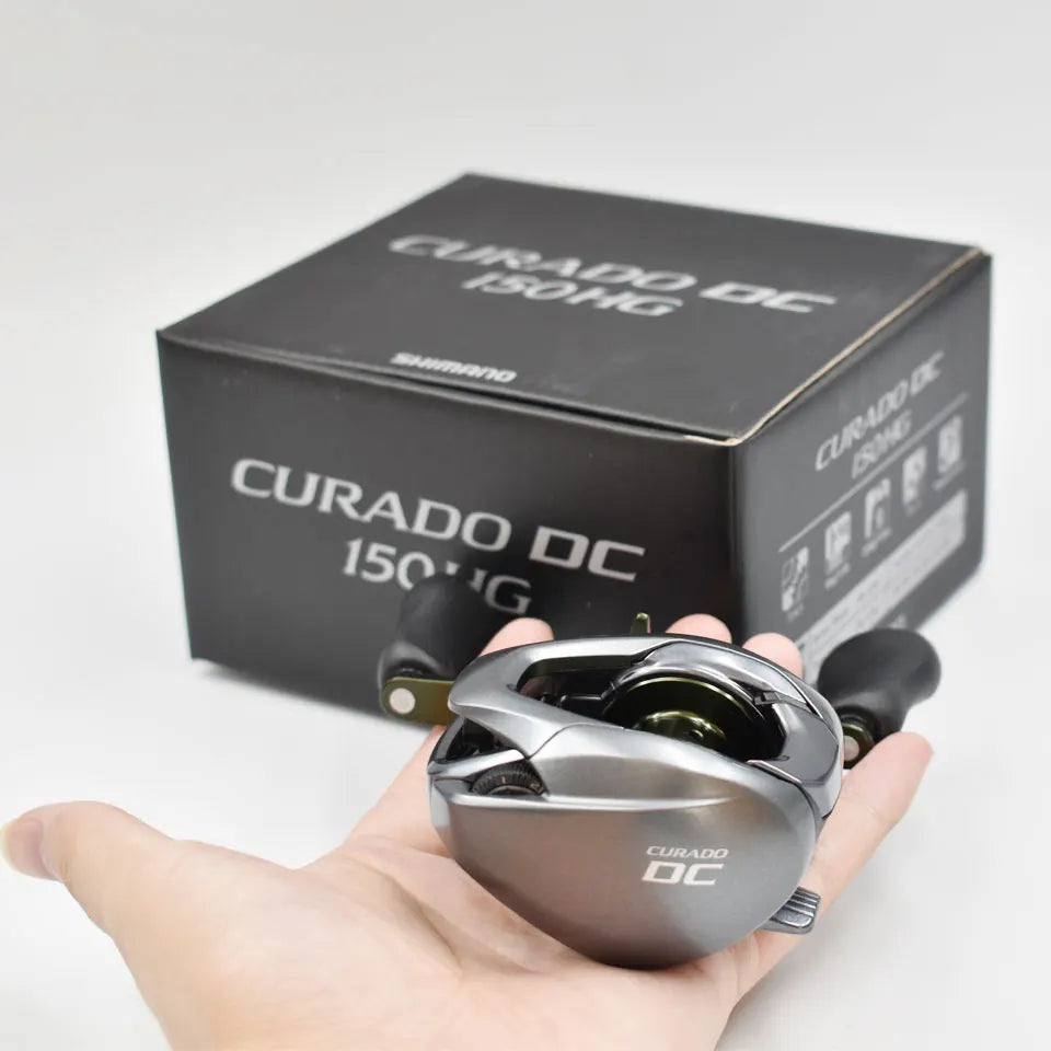 SHIMANO CURADO DC fishing reel Baitcaster 6.2:1/7.4:1/8.5:1 6+1BB 5 kg Power I-DC4 System strength body Smooth light baitcasting