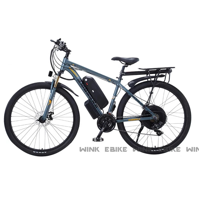 29inch E-bike Men 48V 13Ah 1000W Mountain Electric Bicycle Lightweight Lithium Battery Electric  Bike Ebike for Adult