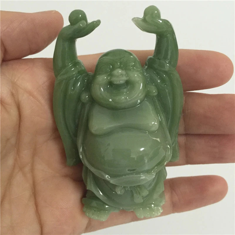 Chinese Happy Maitreya Buddha Statue Sculptures Handmade Crafts Home Decoration Lucky Gifts Laughing Buddha Statues Figurine