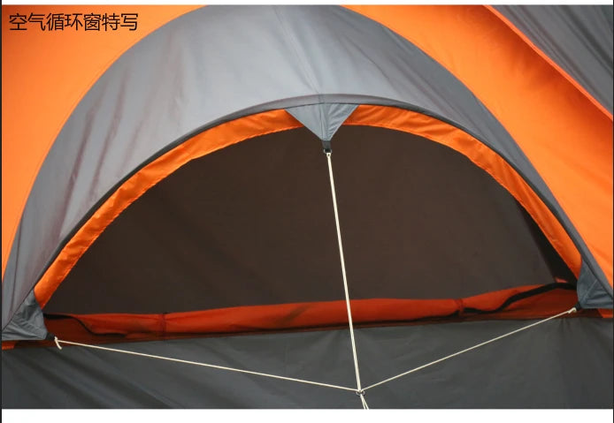 Ultralarge Tents High Quality Luxury 1 Hall 2 Bedrooms 6 8 10 12 Outdoor Camping Tent 215cm Height Waterproof Party Family Tent