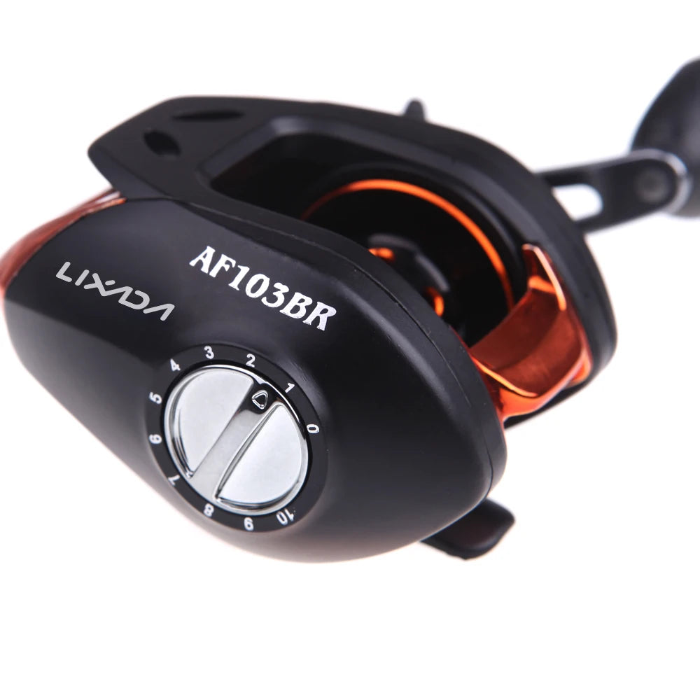 LIXADA 10+1BB Left/Right Baitcasting Fishing Reel 6:3:1 Bait Casting Fishing Reels For Carp Fishing Carretilhas Pesca AF103