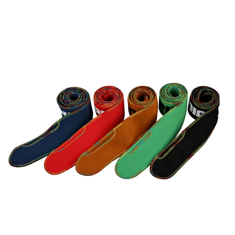 1pcs High Elastic Nylon Fishing Rod Protection Bag Rod Telescopic Pole Bag Cover Multicolor Rope Bags Sock Glove Protector Bag