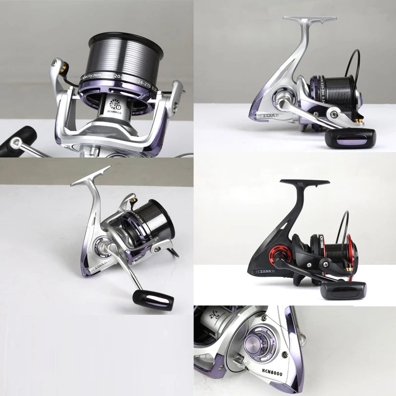 KCN STRADIC CI4 8000 10000 12000 METAL Spinning Fishing Reel 12+1BB High Speed 4.7:1 X-Ship MGL ROTOR Spinning ReeL