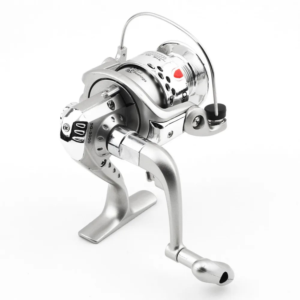 5.1:1 6BB Ball Bearings Fishing Spinning Reel Left/Right SG-3000 ABS Spool Fishing Boat for Ocean Lake Flow Sea Fishing Wheel