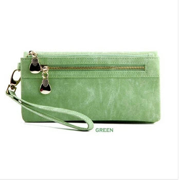 2019 Fashion Women Large Capacity Leather Wallets Lady Long Big Zipper Purse Female Money Bag Phone Clutch Walet Wristlet