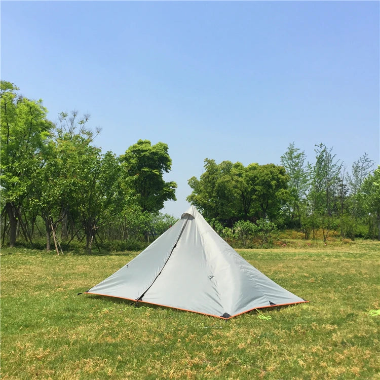 Hot Selling 1-2 person 3-season Ultralight Backpacking Tent,CZX-129 Ultralight Tent,1 man Camping Tent Bell Tent Glamping Indian