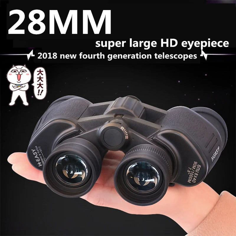 Professional Metal Military Telescope Lll Night Vision Hd Binoculars Russian For Outdoor Camping Hunting Travel Zoom Fmc Lens