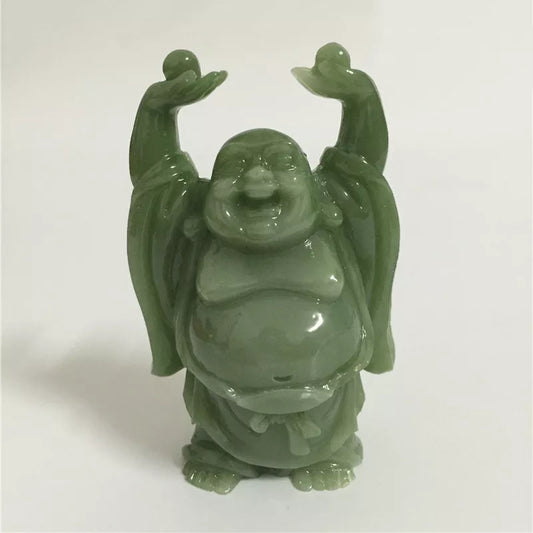 Chinese Happy Maitreya Buddha Statue Sculptures Handmade Crafts Home Decoration Lucky Gifts Laughing Buddha Statues Figurine