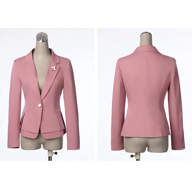 2023 Spring And Autumn New Women's Blazer Jacket Slim Short Coat Women's Clothing Fashion Leisure Female Suit Jacket