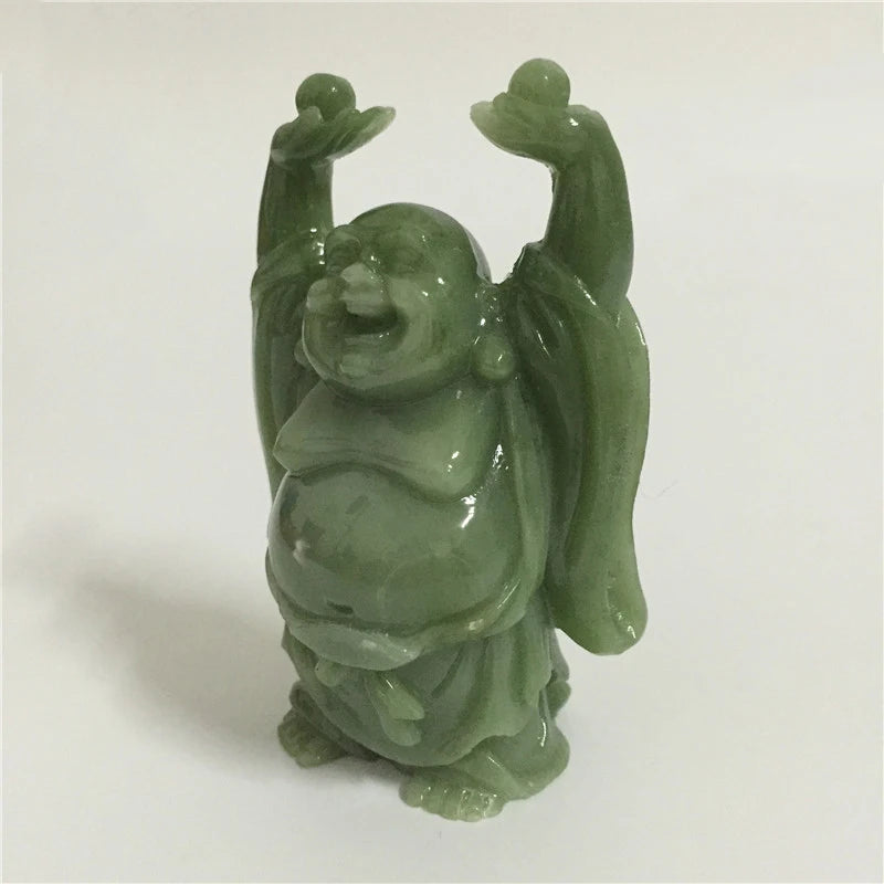 Chinese Happy Maitreya Buddha Statue Sculptures Handmade Crafts Home Decoration Lucky Gifts Laughing Buddha Statues Figurine