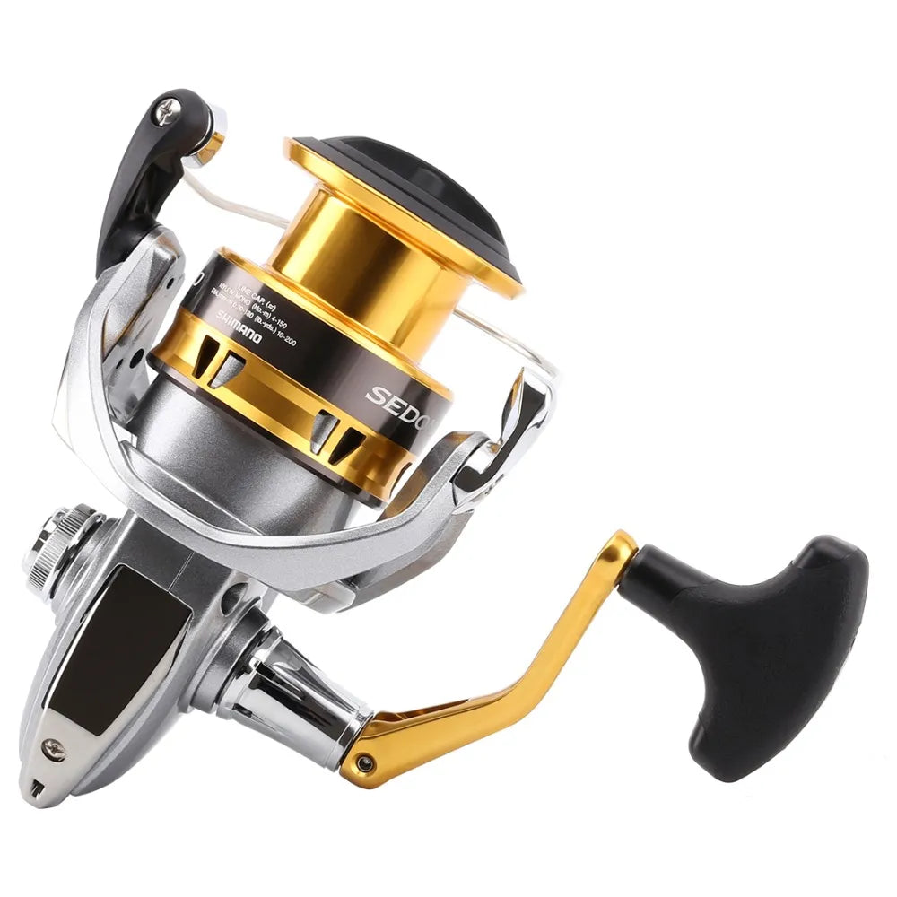 Original Shimano SEDONA FI 1000 2500 C3000 C3000HG 4000XG C5000XG 8000 Spinning Fishing Reel Deep Cup 4BB Hagane Gear Saltwater