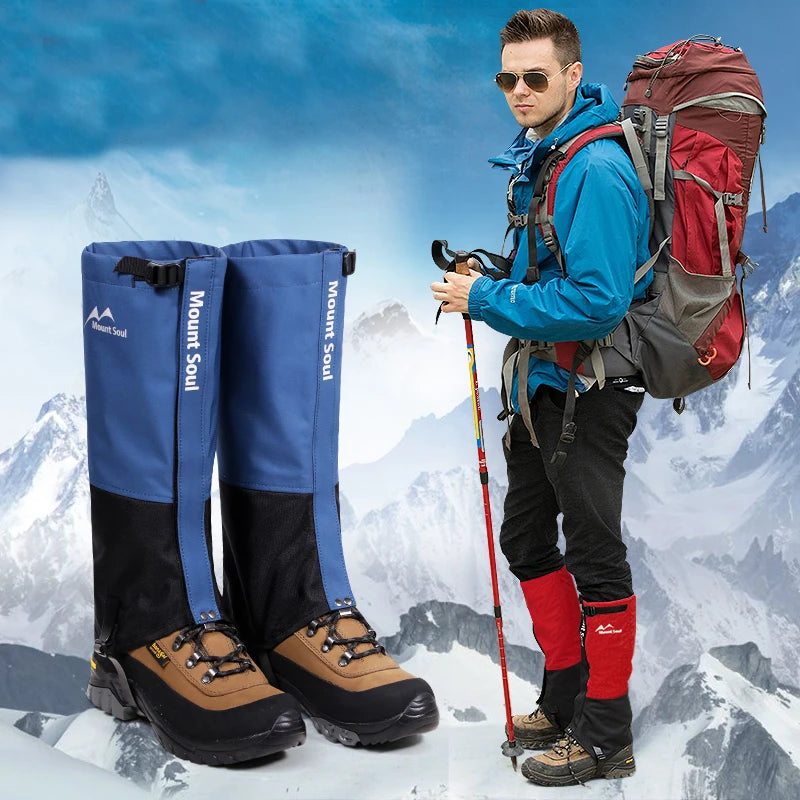 Hiking Legging Gaiters Waterproof Boot Shoe Leg Covers Hunting Climbing Camping Ski Travel  Leg Warmers Foot Covers Snow Gaiters