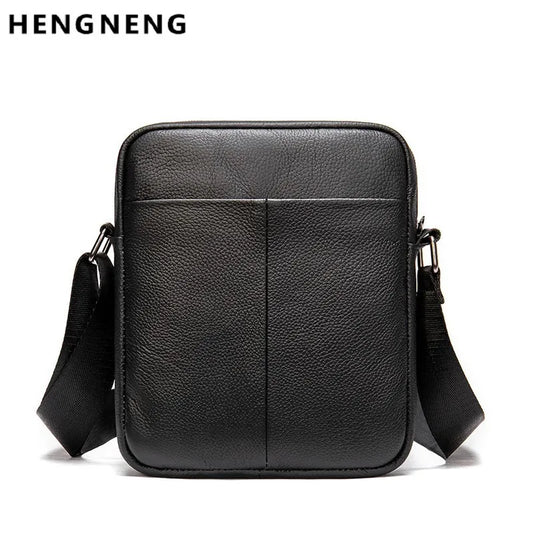 Fashion Men's Shoulder Bag For Men Genuine Leather Handbag Small Male Casual Messenger Small Phone Crossbody Bags