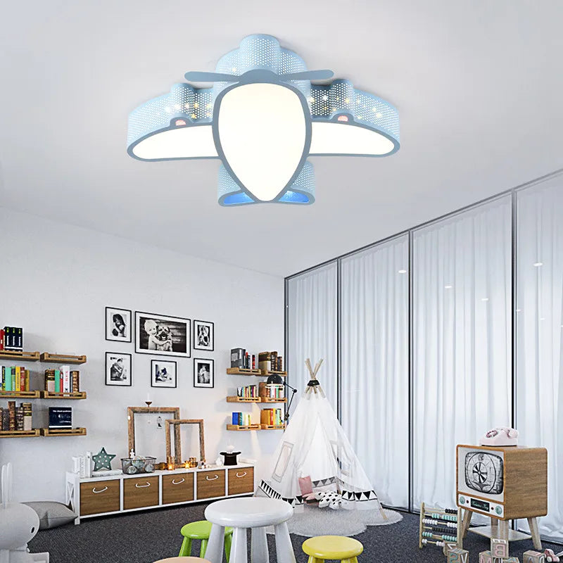 Boy Child Room Acrylic Led Children Ceiling Lamp Children's Room Lamp Kids Bedroom Light Ceiling Light In Kids Room Lighting