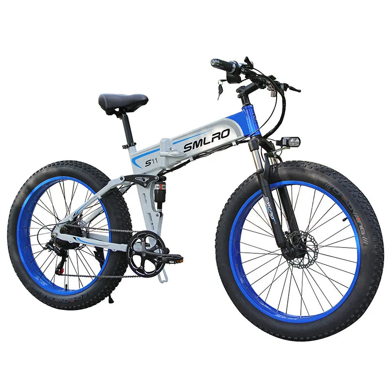 Electric Bike 1000W Motor Snow Bike Electric Bike Folding Ebike 48V Electric Bicycle 4.0 Fat Tire e bike SAMSUNG Lithium Battery