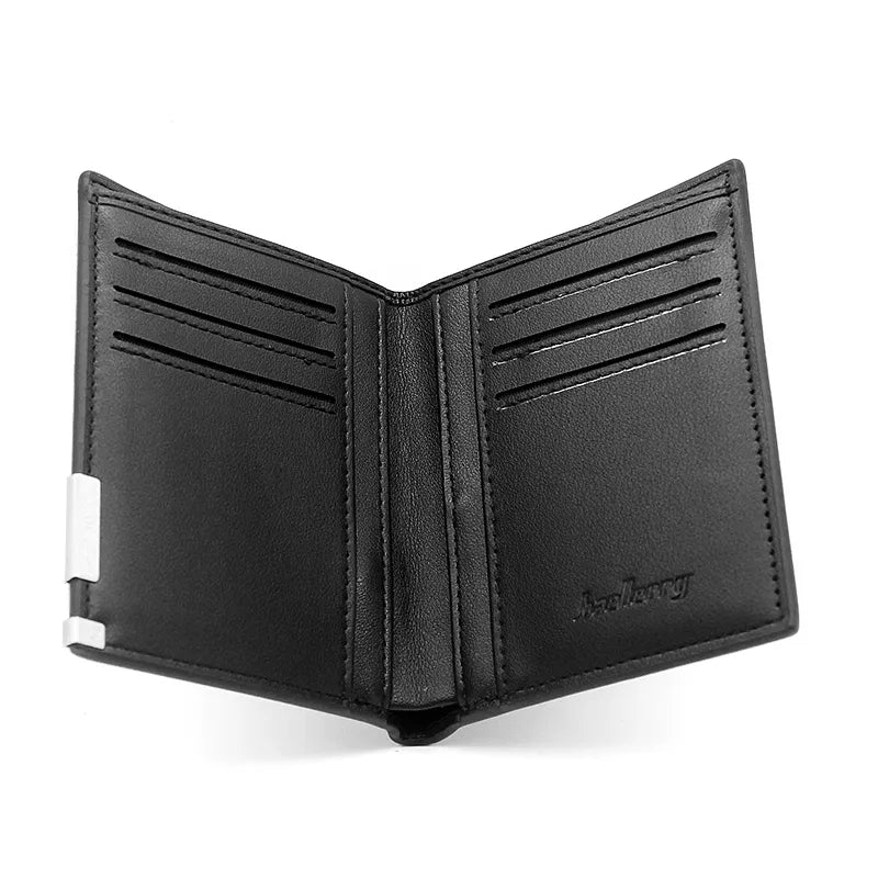 High Quality USA FBI Department Of Justice Men Women Leather Wallet Billfold Slim Credit Card/ID Holders Inserts Short Purses