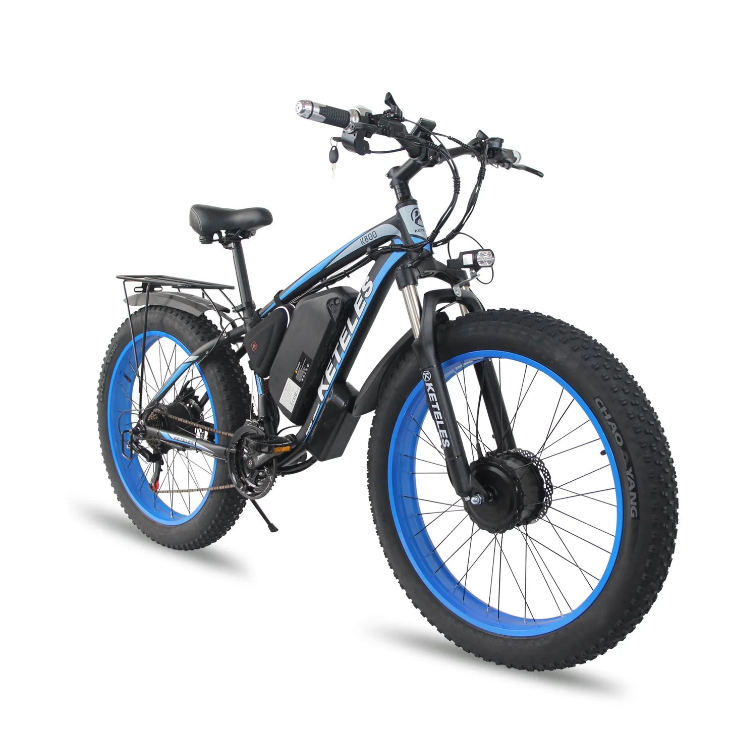 Fast Delivery EU Stock Fat Tire Two Motor 2000W E-Bike 2x1000W dual Motor 23AH Lithium Battery 26"x4.0" Electric Bike