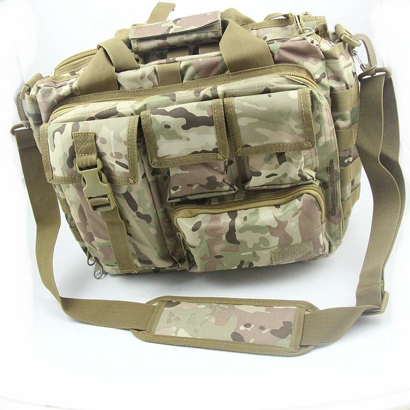 Men's Shoulder Bags Molle Outdoor Sport Rucksack 14" 15" Laptop Camera Mochila Military Tactical Computer Bag