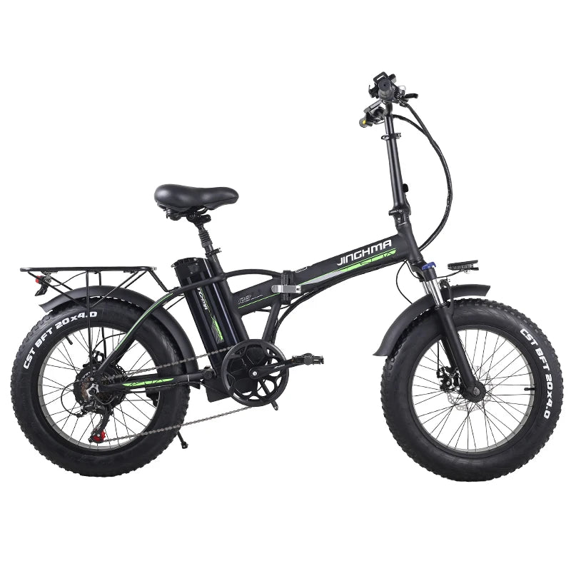 20 Inch Snow Beach Folding Cross-country Electric Bicycle City E-bike 4.0 Fat Tire Mountain Electric Bike